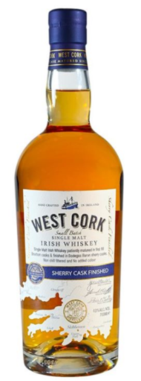 Image sur West Cork Single Malt Whiskey Sherry Cask Finish 43° 0.7L